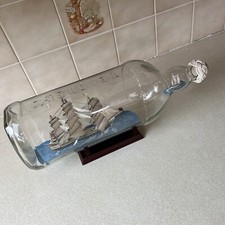 Curry Sark 1869 Antique Ship In A Bottle Free UK Postage