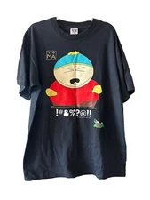 Vintage South Park 1997 Eric Cartman Grunge Tshirt Comedy Central Skater Rave XL