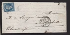 + BEAUTIFUL LETTER OBLIT PARIS OFFICE OCTAGONAL G / MUST SEE+++ / XA329