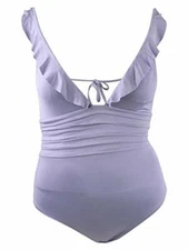 MSRP $118 Soluna Swim Under The Sun One-Piece Dove Size Large
