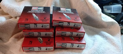 #ad Champion Spark Plugs RV15YC6 Stock # 79 Pack of 4 $14.95
