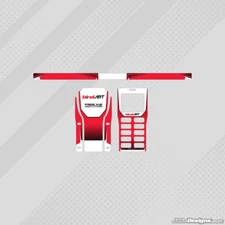 BIRELART 2018 STYLE GEL COAT FULL WRAP STICKER KIT FOR UNIPRO STOPWATCH KARTING