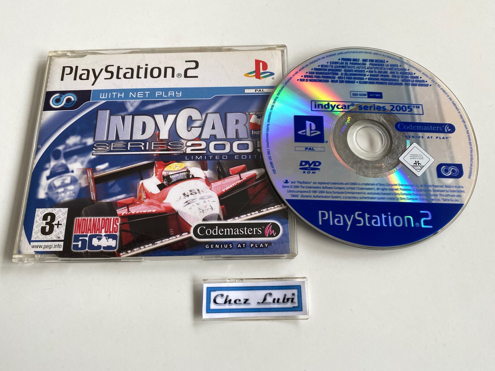 IndyCar Series 2005 - Limited Edition - Promo Press - PlayStation PS2 - PAL EUR