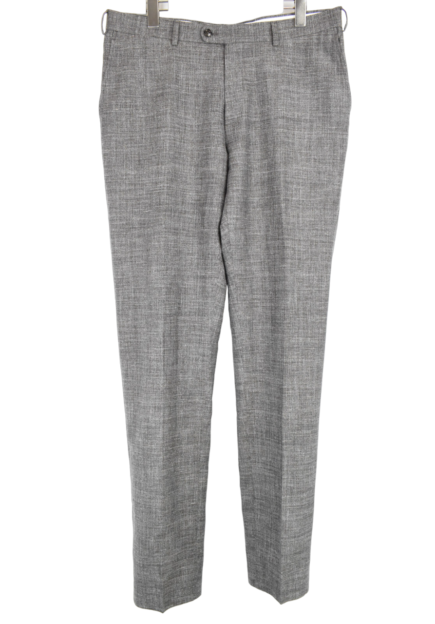 SUITSUPPLY Soho Suit Men's UK 42L Wool Silk Linen 2 In 1 Lined Double