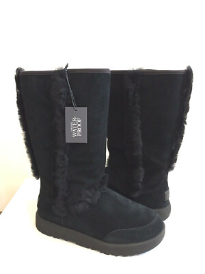 UGG SUNDANCE WATERPROOF ULTRA TALL BLACK