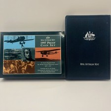 1997 Mint Proof Coin Set - 6 Proof Coins - Sir Charles Kingsford Smith