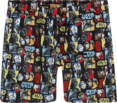 Star Wars Badeshort Herren Comic multicolor Disney, Fan-Merch, Filme, TV-Serien