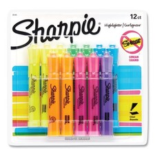 Sharpie Tank Style Highlighters, Chisel Tip, Assorted Colors, 2 Dozens