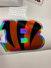 Cincinnati Bengals Holographic Vinyl Decal