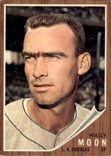 1962 Topps - Wally Moon #190 Portrait Version