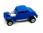 Matchbox Lesney Superfast 69 '33 Willys Street Rod, very rare plain blue, mint!