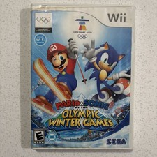 Mario & Sonic at the Olympic Winter Games (Nintendo Wii, 2007) TESTED CIB