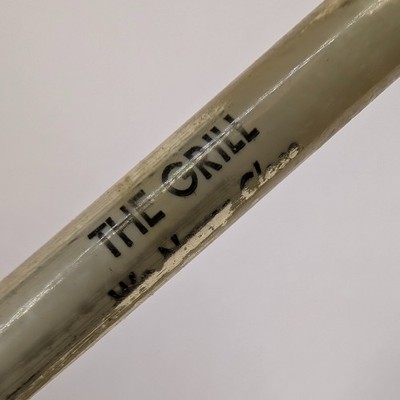 c1960s Waterloo Iowa THE GRILL We Never Close Turkey Sunday Advertising Pen IA