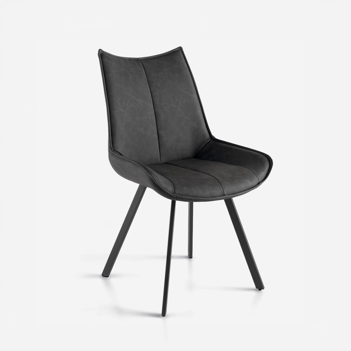 Chaise de salle à manger Clodia confortable et facile à nettoyer