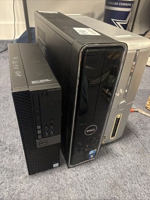 DELL Computer Lot - 2 Dell Inspirons + Dell Optiplex