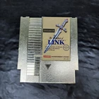 Zelda II NES Gold Cartridge Nintendo Original Vintage