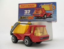 Lesney Matchbox Superfast 37 Skip Truck rot verpackt