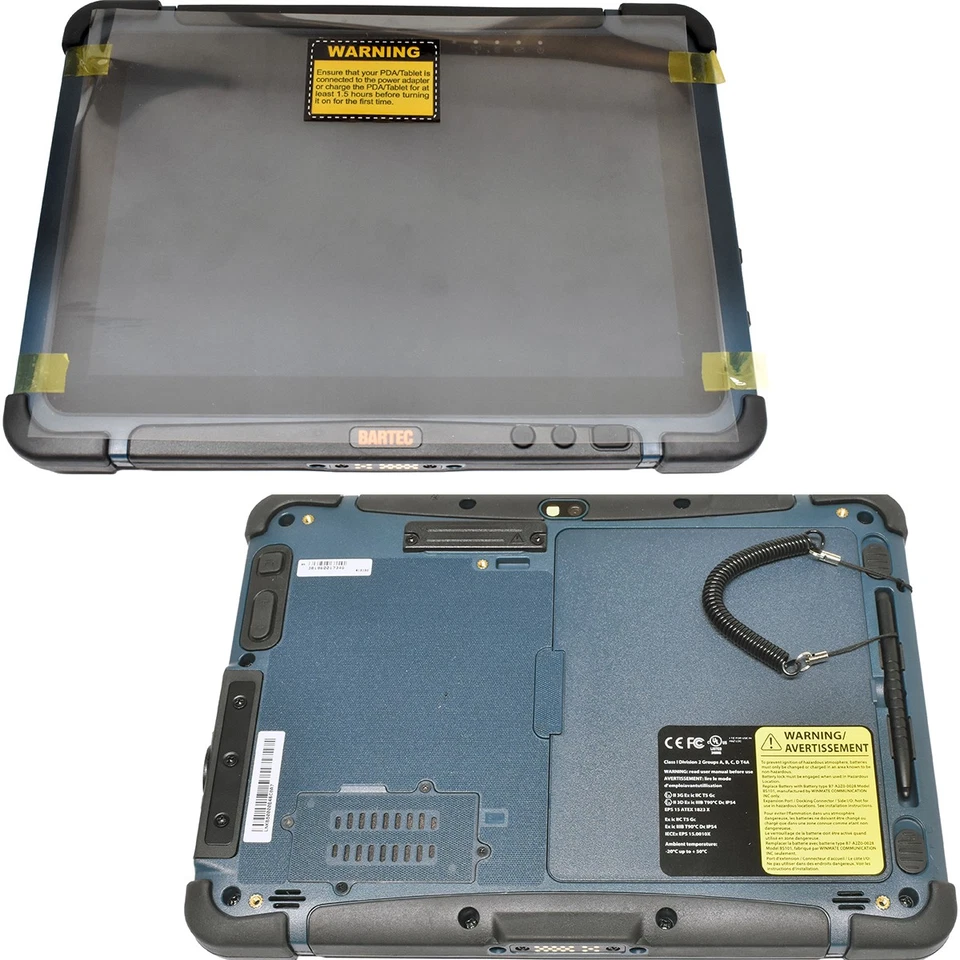 BARTEC Tablet-PC Agile X 10.1 N2930 1.83GHz CPU 8GB RAM ohne SSD WLAN BT ATEX2 - Bild 4 von 4