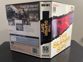 The Super Spy (Neo Geo AES, 1990) &bull; CIB Box Manual Cartridge Authentic Preowned