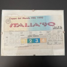 Eintrittskarte Ticket FIFA WM Worldcup 1990 Finale Deutschland - Argentinien