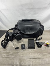 Sony Cyber-shot DSC-HX1 9.1MP Digital Camera - Black With Accessories Tested