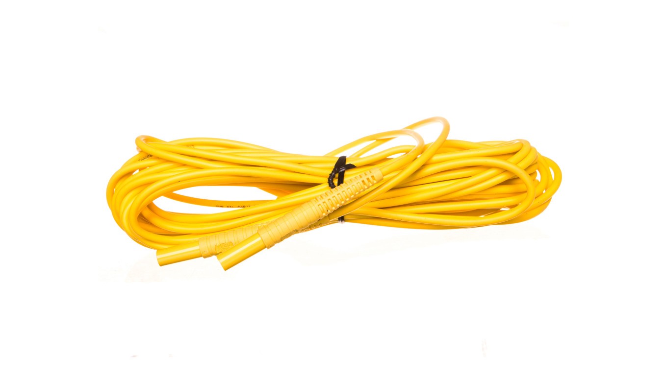 10m Test Lead Yellow/ Banana Plug/ CAPRZ010YEBB Leads
