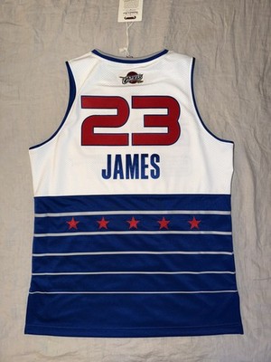 Mitchell & Ness LeBron James White Blue 2006 NBA All-Star Game
