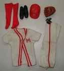 Vintage Barbie Ken 1962 "Play Ball" Baseball Outfit- #792 Near Complete