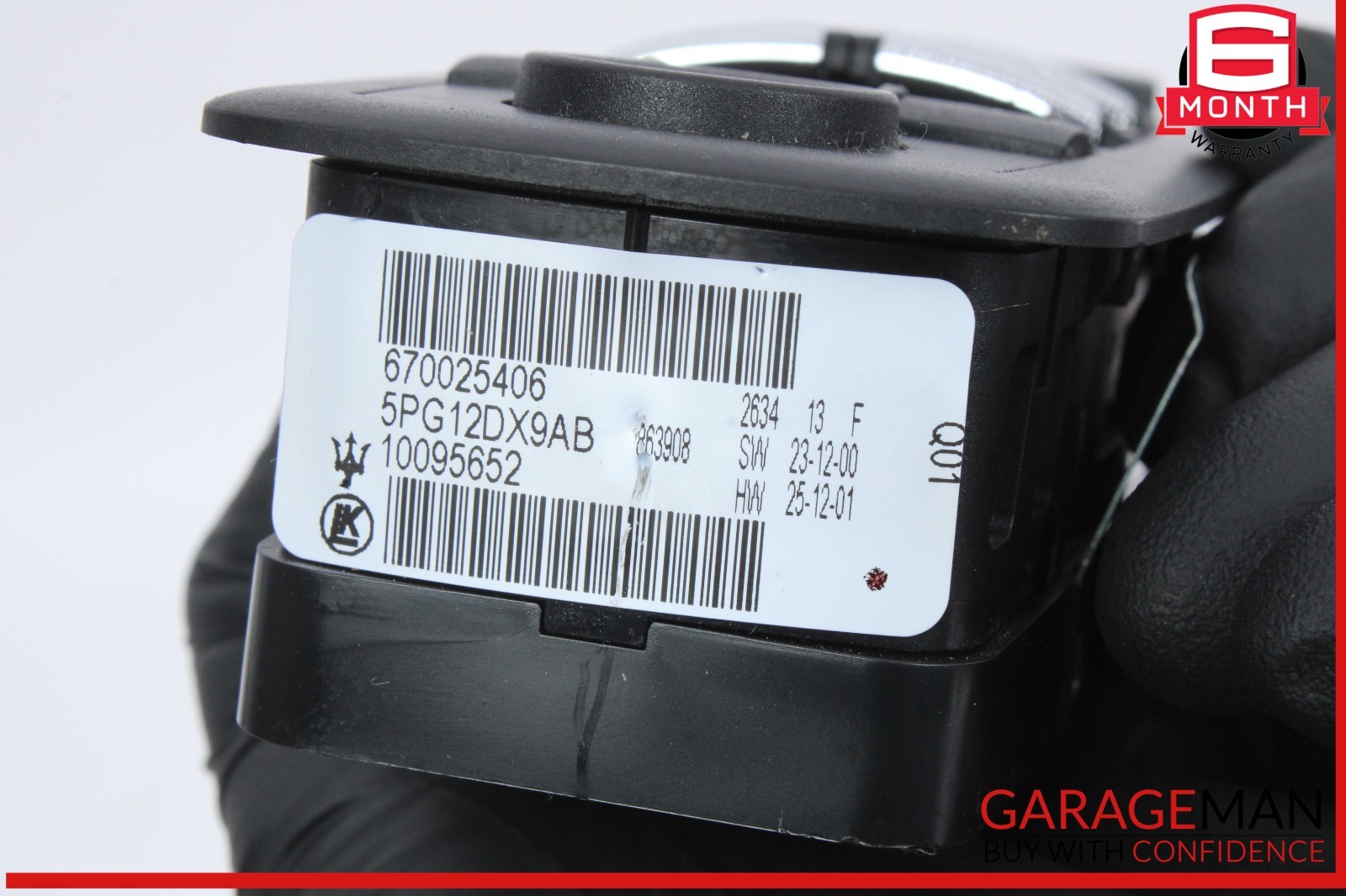 14-17 Maserati Ghibli Front Left Side Master Window Switch Control 670025406 OEM