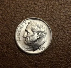 1957 ROOSEVELT DIME Coin  condition VERY GOOD (see photos) #2