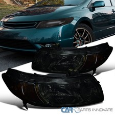 Fits 2006-2011 Honda Civic 2dr Coupe Smoke Headlightsamber Signal Corner Lamps Fits 2006-2011 Honda Civic 2dr Coupe Smoke Headlightsamber Signal Corner Lamps