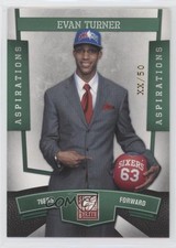 2010 Donruss Elite National Convention Aspirations /50 Evan Turner #31 pt8
