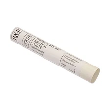 Handmade Paints - Professional Oil Pigment Stick, Neutral White, 38 ml