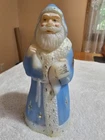 Fenton Glass "Morning Star" Santa Figurine...#1342...Signed S. Wajda