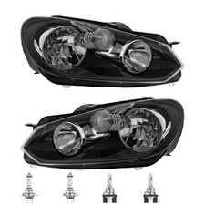 Scheinwerfer Set rechts & links H7/H15 für VW Golf VI 5K1 AJ5 517 inkl. Lampen