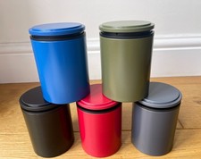Auto Car Ashtray Cigarette Cup Ash Holder with LED Light Lid Portable Detachable