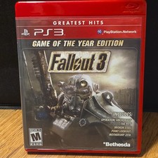Fallout 3 Game of the Year Edition Greatest Hits PS3 Role Playing Bethesda