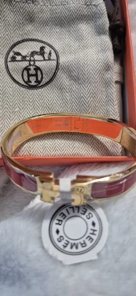 Hermes Clic Clac H Bracelet - Image 3 of 4