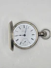 Antique 1899 Elgin 18s Pocket Watch 7 Jewel Open Face Runs Clean Movement USA