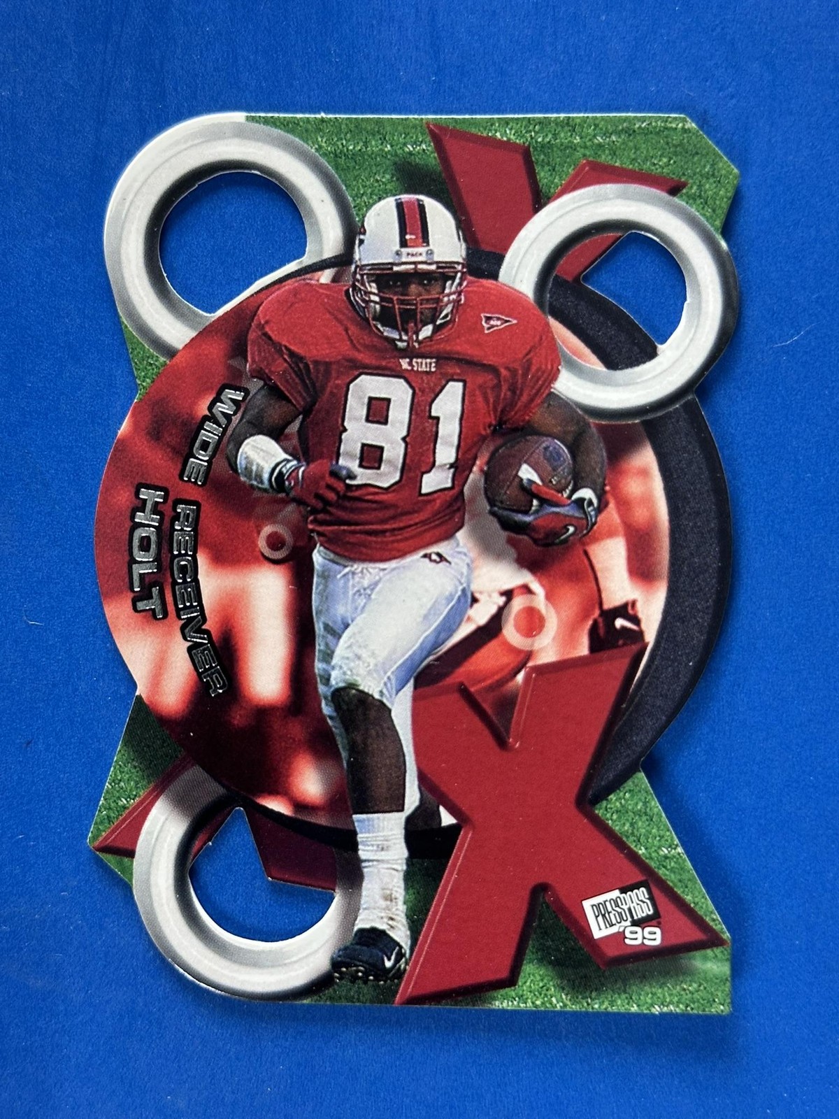 1999 Press Pass X's and O's #XO7 Torry Holt NC State Wolfpack!