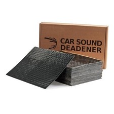 Black Premium Car Sound Deadening Mat 80 mil 2mm  3.4 sqm , 36 sqft