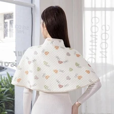 Winter Shawl Wraps Elegant Warm Cold Protection Cape for Travel Home Office