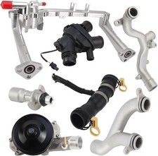 5.0L 3.0L Engine Jaguar Land Rover Cooling System Replace Aluminum Upgrade Kit