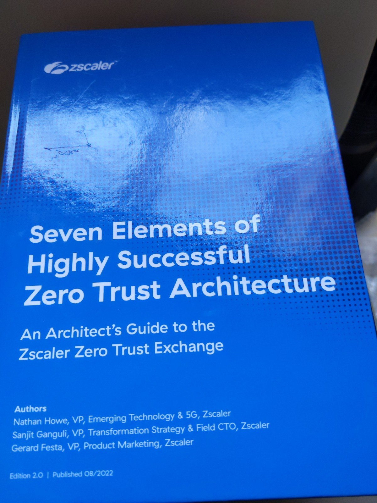 Howe - Seven Elements of Highly Successful Zero Trust Architecture - N - P555z