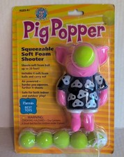 Pig Popper Squeezable Soft Foam Ball Shooter Parents Best Toy 2012 - NEW