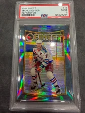 1994 Finest Mark Messier Refractor PSA 9 MINT #16 Pop 8