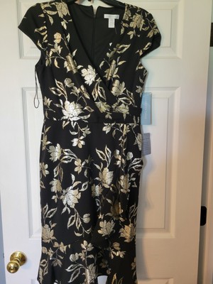 red floral midi dress Apple Orchard Stroll Floral Midi Dress in Wine L / Wine