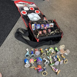 Disney Infinity Lot Of 21 Figures Marvel Pixar Frozen Incredibles Untested W/Bag