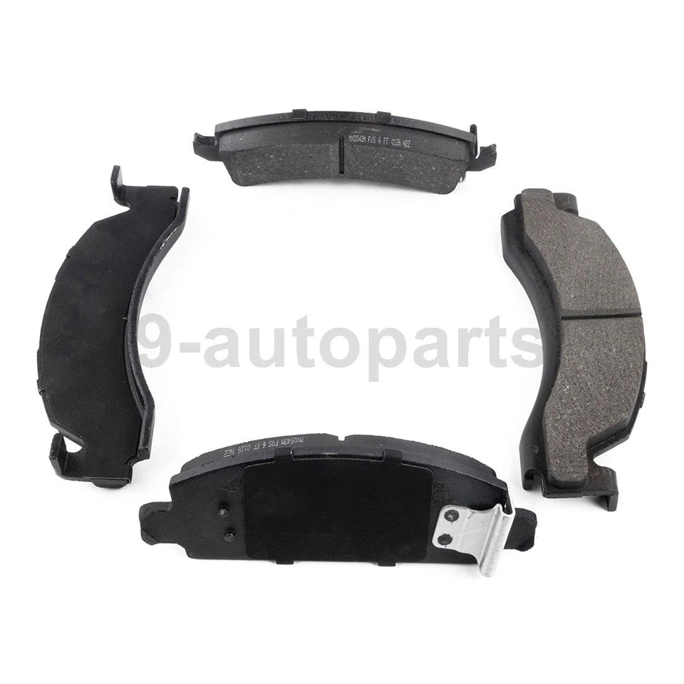 Kit de pastillas de freno delanteras traseras para 1976 1977 1978 1979 1980 Chevrolet G30 Foto 2 de 4