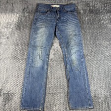 Levis 511 Slim Boys 16 Regular 28x28 Blue Dark Wash Denim Jeans Casual School